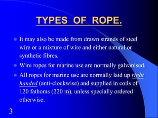 Rope ropework | PPTX