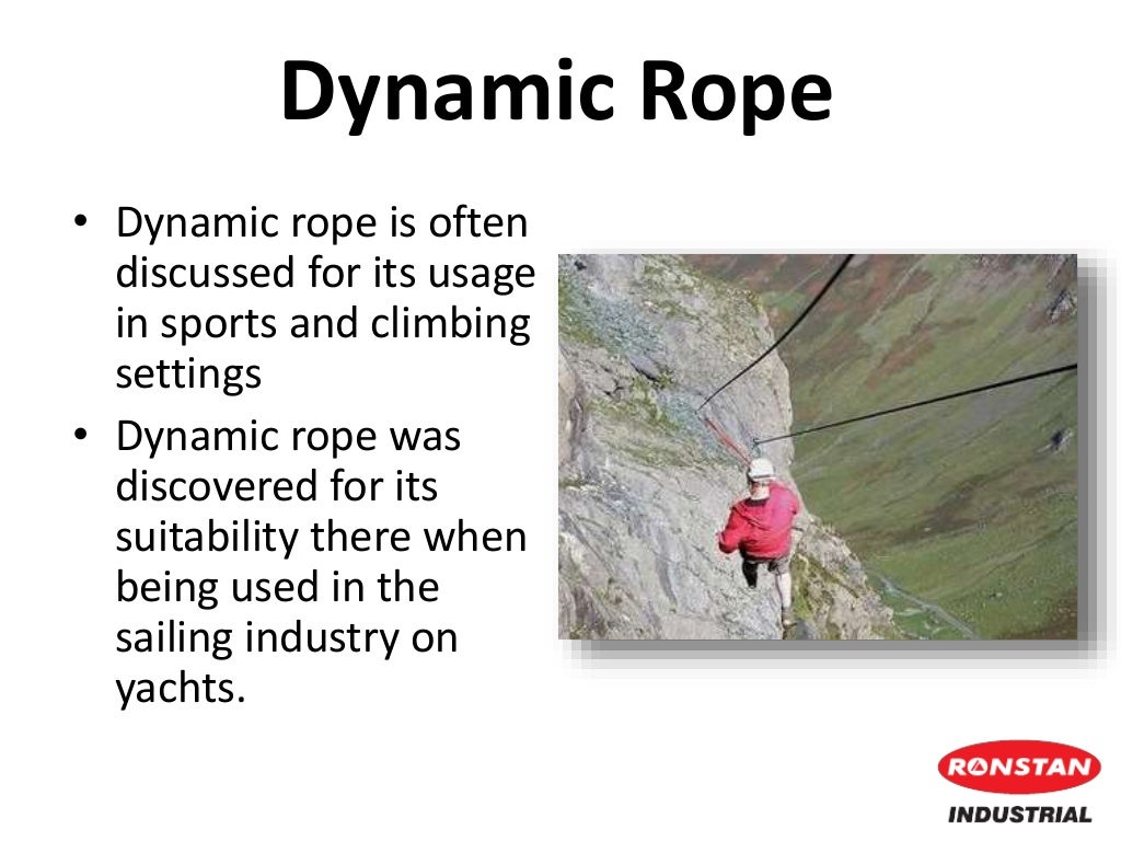Ropes vfor daily outdoor usagev Dynamic Rope Vs Static Rope