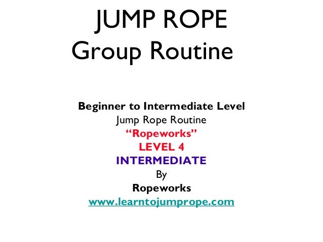 Ropeworks Kids Jump Rope Routine