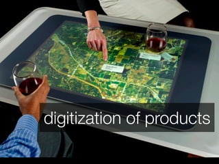 digitization of products
 