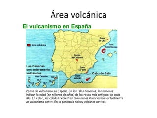 Área volcánica
 