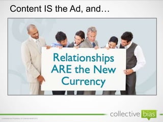 Content IS the Ad, and…
 