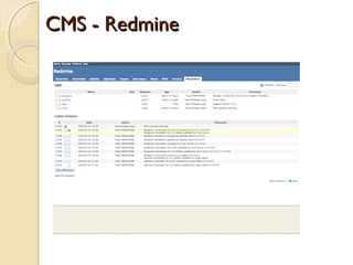 CMS - Redmine
 