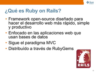 Ruby on Rails en NetBeans 6.1