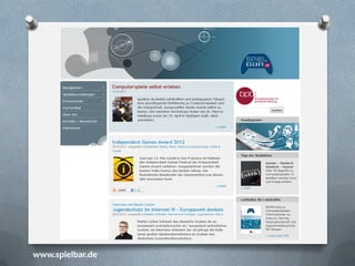 www.spielbar.de
 