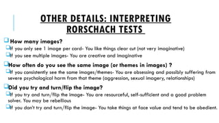 Fine Like This Rorshack Comprehensive Guide to Interpreting the Rorschach Inkblot Test for ...