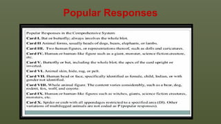 Popular Responses
 