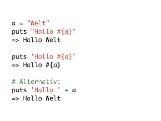 Ruby on Rails SS09 03