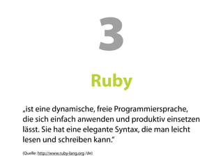 Ruby on Rails SS09 03