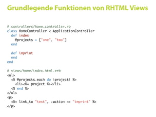 Ruby on Rails SS09 05