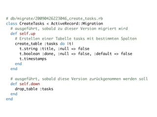 Ruby on Rails SS09 05