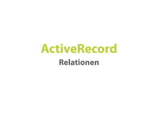 Ruby on Rails SS09 07