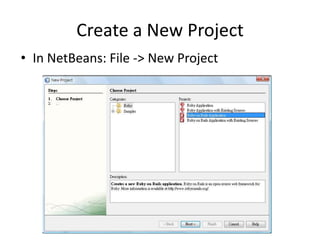 Ruby on Rails Tutorial Part I
