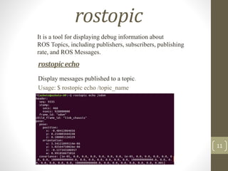 Guide to ROS tools | PPTX