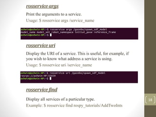 Guide to ROS tools | PPTX