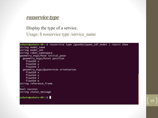 Guide to ROS tools | PPTX
