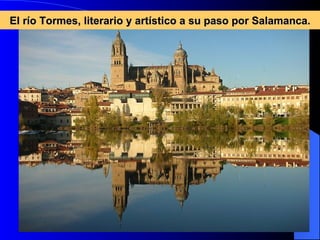 El río Tormes, literario y artístico a su paso por Salamanca. 