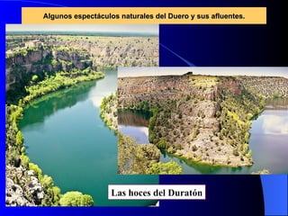 Algunos espectáculos naturales del Duero y sus afluentes. Las hoces del Duratón 