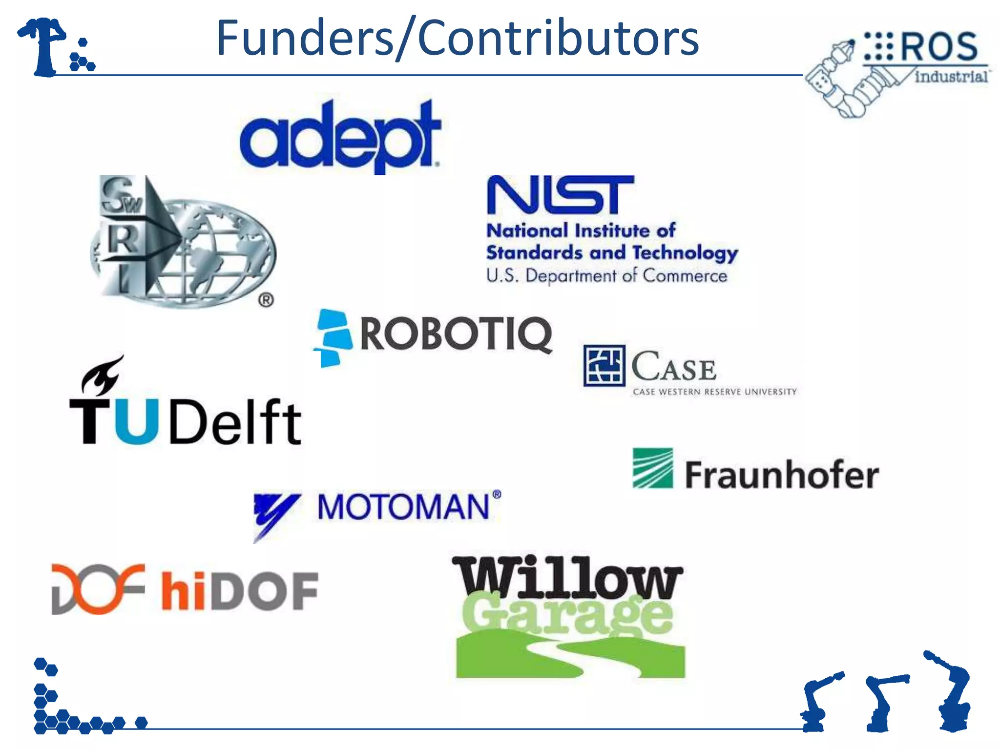 Funders/Contributors
 