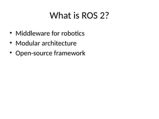 Comprehensive Introduction to ROS 2: Building and Simulating Robot ...