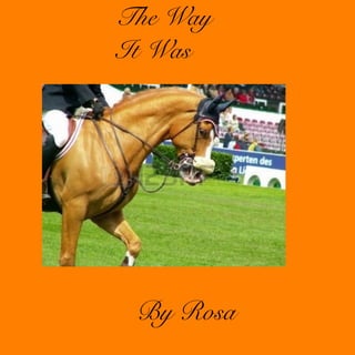 The Way 
It Was 
By Rosa 
 