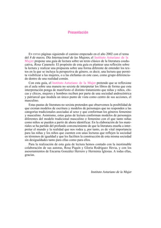Presentación




    EN ESTAS páginas siguiendo el camino empezado en el año 2002 con el tema
del 8 de marzo, Día Internac...