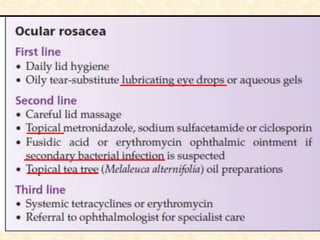 Rosacea: Inflammatory condition in Dermatology