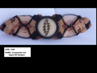 COD: 1348
NAME: encasquete con
   tagua GD designs
 