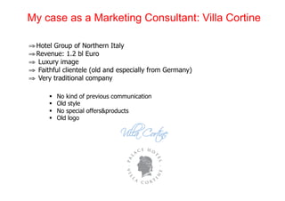 Goals for the Communication strategy plan

!  Update of the logo
!  Graphic guide
!  Platform for the communication concept
!  Communication plan
!  Social media plan
!  SEM
 