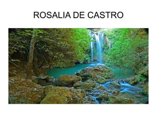 ROSALIA DE CASTRO
 
