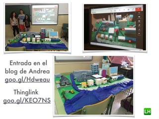 Entrada en el
blog de Andrea
goo.gl/Hdweau
Thinglink
goo.gl/KEO7NS
 