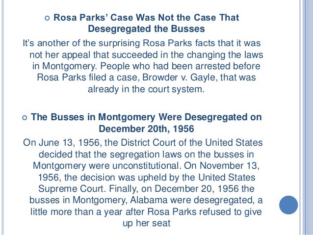 Rosa Parks Facts For Kids Synonym