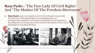 CME : la nouvelle promotion nommée Rosa Parks - Expressions