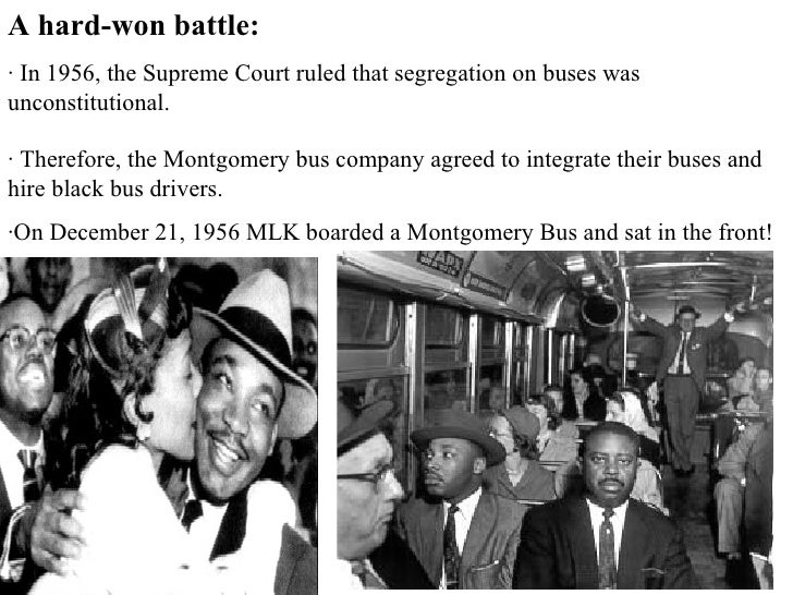 Rosa parks & the montgomery bus boycott