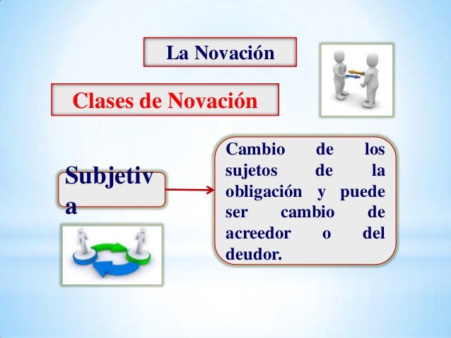 Subrogacion subjetiva Subrogacion subjetiva