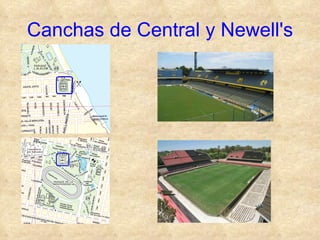 Canchas de Central y Newell's 
