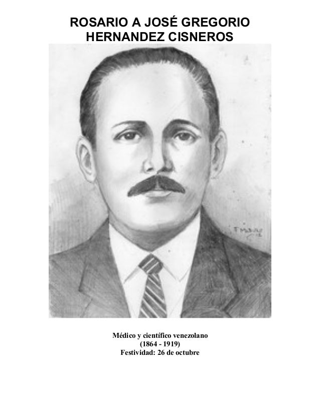 Rosario a Jose Gregorio Hernandez Cisneros
