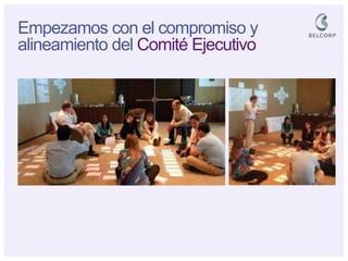 Empezamos con el compromiso y alineamiento del Comité Ejecutivo  