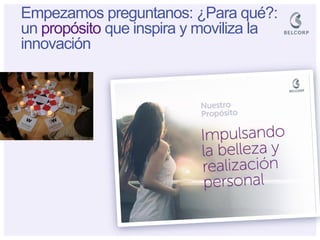 Empezamos preguntanos: ¿Para qué?: un propósito que inspira y moviliza la innovación  