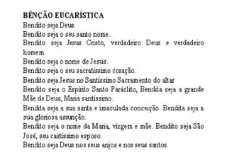 ROSÁRIO EUCARÍSTICO