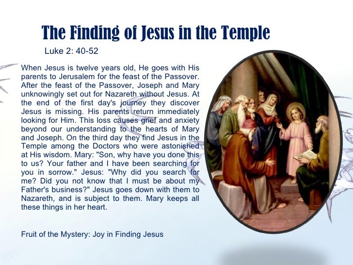 Luke 2 40 52 Commentary