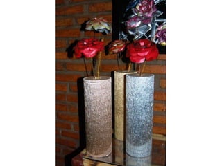 Rosas de aluminio