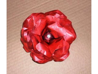 Rosas de aluminio