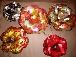 Rosas de aluminio
