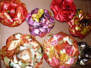 Rosas de aluminio