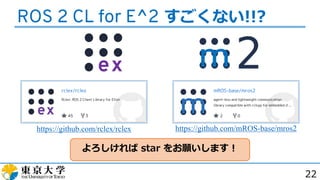 ROS 2 Client Library for E^2 | PDF