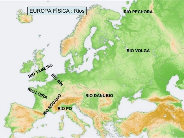 Los ríos de Europa