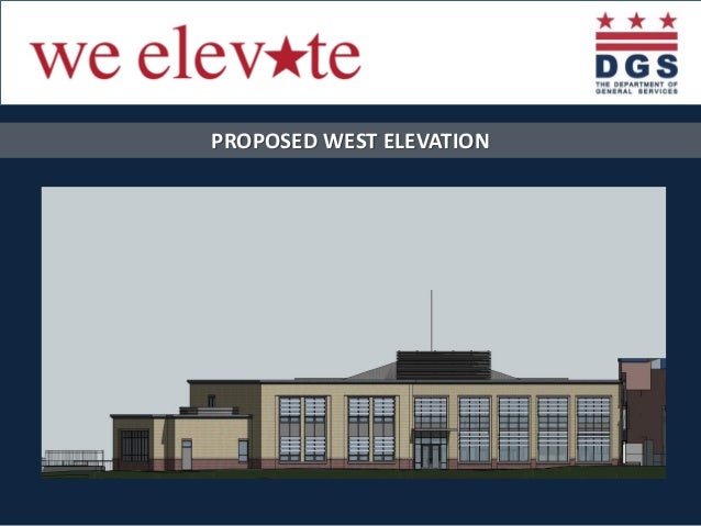 PROPOSED WEST ELEVATION
 