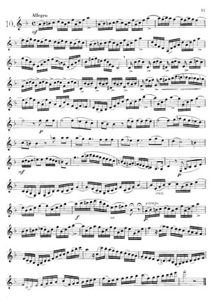 Rose 32 studies for clarinet