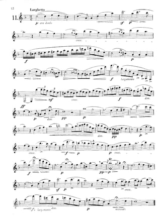 Rose 32 studies for clarinet